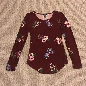 maroon long sleeve from rue 21